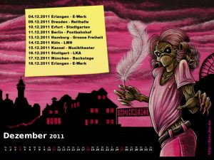 Wallpaper: Killerkalender Dezember 2011