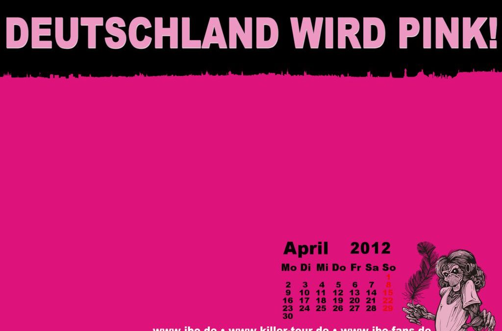 Wallpaper-Kalender April 2012